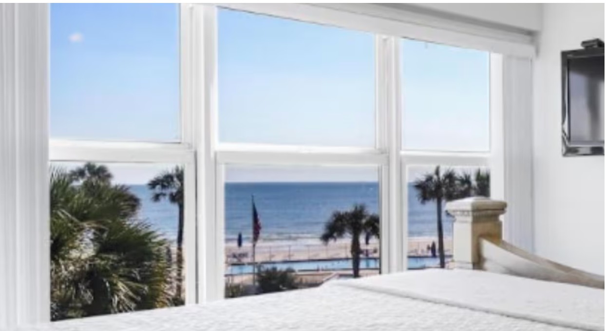 Serenity Now beach condo bedroom